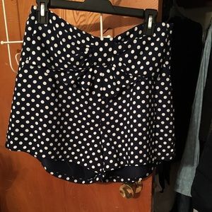 Adorable polka dot shorts